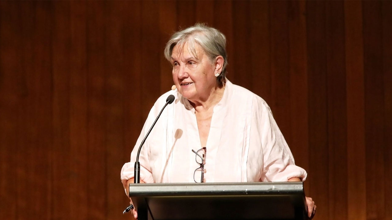 Pat Anderson at UNSW's annual Gandhi oration
