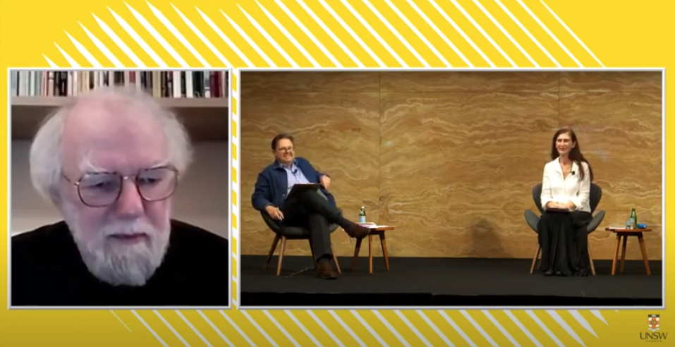 Andrew West interviewing Mary Zournazi and Rowan Williams